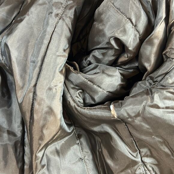 Vintage made in USA Leopard faux fur and cable knit coat, size 14-16 - Picture 11 of 11